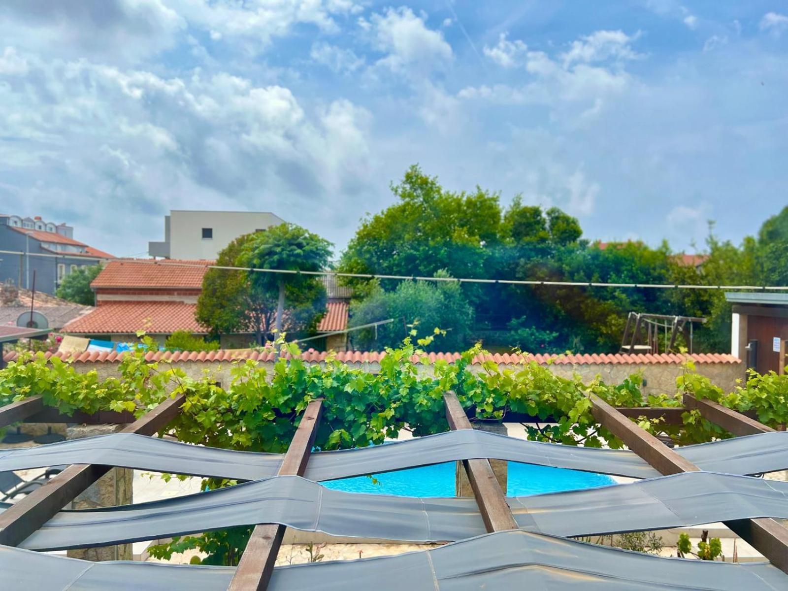 Ferienwohnung Azzurro Mare Pula Exterior foto